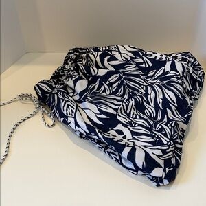 Foundry Men’s Swim Trunks 3XL Blue White Aloha Print Mesh Lined Board‎ Short